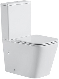 Black&White Унитаз Universe W-7703 безободковый – фотография-1